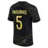 Officiële Voetbalshirt Paris Saint-Germain MARQUINHOS 5 Vierde Jordan 2022-23 - Heren